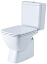 Santek Нео 1.WH30.2.470 Унитаз-компакт 63.5x35 см (горизонтальный выпуск, микролифт, бачок)