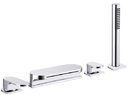 Ravak Chrome CR 025.00 X070073 Смеситель для ванны/душа (1/2", однозахватный, картридж)