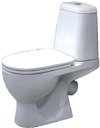 Sanita Luxe Max MAXSLCC01040513 Унитаз-компакт 62х34.5 см (косой выпуск, бачок, микролифт)