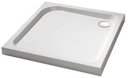 Huppe Verano 235012.055 Поддон душевой (100x100 см, прямоугольный, белый)