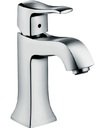 Hansgrohe Metris Classic 31075000 Смеситель для раковины (3/8", однозахватный, с д/к, 5 л/мин)