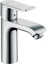 Hansgrohe Metris 31080000 Смеситель для раковины (3/8", однозахватный, с д/к, 5 л/мин)