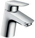 Hansgrohe Logis 71070000 Смеситель для раковины (3/8", однозахватный, с д/к, 5 л/мин)