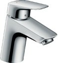 Hansgrohe Logis 71071000 Смеситель для раковины (3/8", однозахватный, без д/к, 5 л/мин)