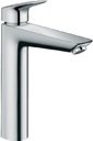 Hansgrohe Logis 71090000 Смеситель для раковины (3/8", однозахватный, с д/к, 5 л/мин)