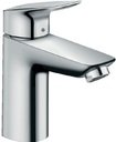 Hansgrohe Logis 71100000 Смеситель для раковины (3/8", однозахватный, с д/к, 5 л/мин)