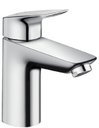 Hansgrohe Logis 71101000 Смеситель для раковины (3/8", однозахватный, без д/к, 5 л/мин)
