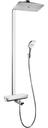 Hansgrohe Raindance Select E 360 Showerpipe 27113400 Душевая система для ванны (1/2", двухзахватный, термостат, 20 л/мин)