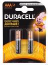 Duracell Basic LR03-2BL Батарейки AAA LR03 1.5В (2 шт.)