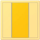 Jung Le Corbusier LC50NA4320W Накладка для кнопочного модуля (le jaune vif)