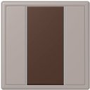 Jung Le Corbusier LC50NA32130 Накладка для кнопочного модуля (terre d’ombre brûlée 31)