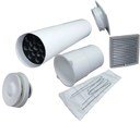 Vilpe Velco VT-100 8010007 Приточный вентиль (с серой вент. решеткой)