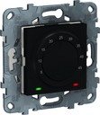 Schneider Electric Unica Studio Pure/Unica Studio NU550354 Терморегулятор для теплых полов с выносным датчиком от +5 до +45°С (10 А, 230 В, под рамку, с/у, антрацит)