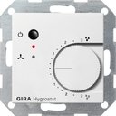 Gira E2 226527 Гигростат электронный (230 В, под рамку, скрытая установка, белый матовый)