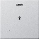Gira System55 228826 Накладка для док-станции (алюминий)