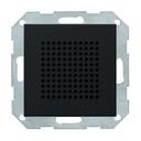 Gira System55 2282005 Динамик радиоприемника (RDS, под рамку, скрытая установка, черный матовый)