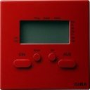 Gira S-Color 038543 Таймер электронный (1000 Вт, под рамку, скрытая установка, красный)
