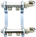 REHAU HLV 11102021001 Коллекторная группа (1" НР, 2 x 3/4" НР, нержавеющая сталь)