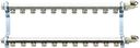 REHAU HLV 11102171001 Коллекторная группа (1" НР, 11 x 3/4" НР, нержавеющая сталь)