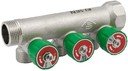 Elsen EMW03.03 Коллекторный модуль (3/4" НР/ВР, 3 x 1/2" НР, латунь)