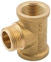 Elsen EBF08.12 Тройник (внутренняя резьба 1/2" - наружная резьба 1/2" - внутренняя резьба 1/2", латунь)