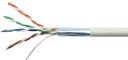 Витая пара FTP 4 пары AWG 24 категория 5е экран внутренняя Cu Premium (FTP 4x2x0,51 5е in/Cu.) SkyNet 1693109